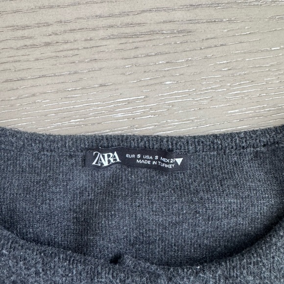 Zara Button Up Vest Top Size Small 5039/394 - Picture 2 of 4